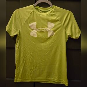 Under Armour Kids' Bright Green Tee